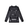 Jordan MVP Printed Casual Sports Crew Neck Pullover Long Sleeve T-Shirt Men Tops Black Mineral-Slate-Blue FV7240-010
