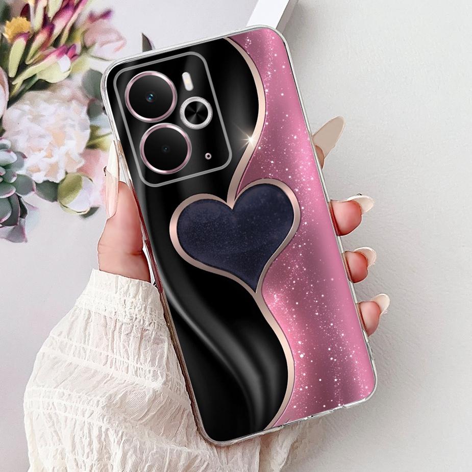 For Realme 14 5G Case RMX5075 Stylish Butterfly Painted Cover Silicone Case For Realme 14X 14 Realme14 T 14T 5G Soft Fundas Bags