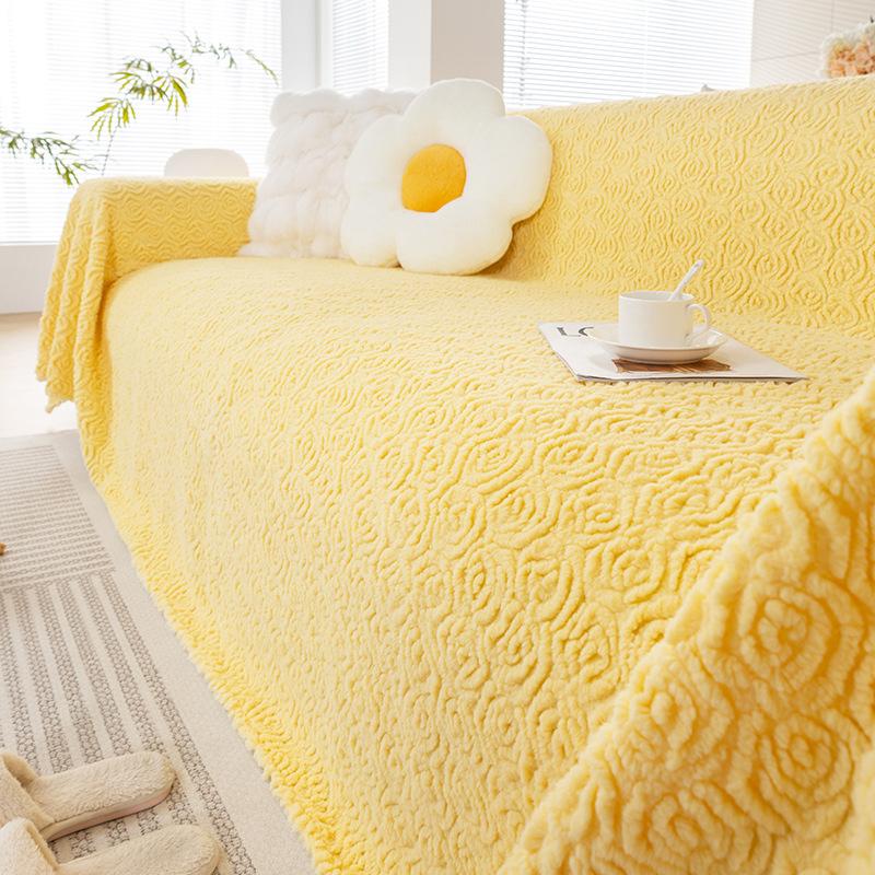 High-Grade Sofa Towel All-Inclusive Universal Cover Cover Dust Cover Nap Blanket Blanket Autumn and Winter