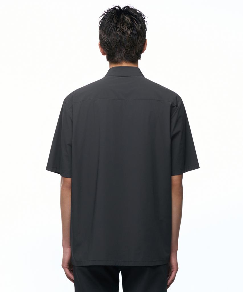 MUSINSA STANDARD [Silent Function] Short Sleeve Shirt [Gray]