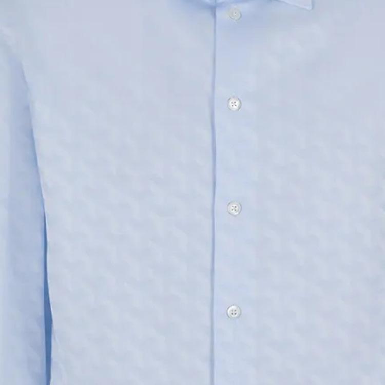 Emporio Armani SS24 Shirt Men's Blue E31SM0-F1334-1704