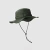 Cappello a Secchiello Estivo da Uomo Protezione UV da Esterno Ampia Visiera Panama Safari Caccia Escursionismo Cappello da Pescatore a Rete Cappello da Sole da Spiaggia