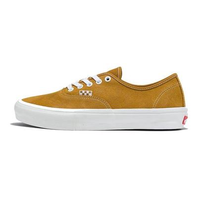Authentic Comfortable Versatile Low-Top Skate Shoes Unisex Sneaker Gold Brown VN0A5FC81M7