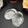 304 Rostfritt Stål Burk Silkorg Universell Dubbel Öra Högtemperaturtålig Oljeavloppskorg Burk Vattenfiltreringsverktyg