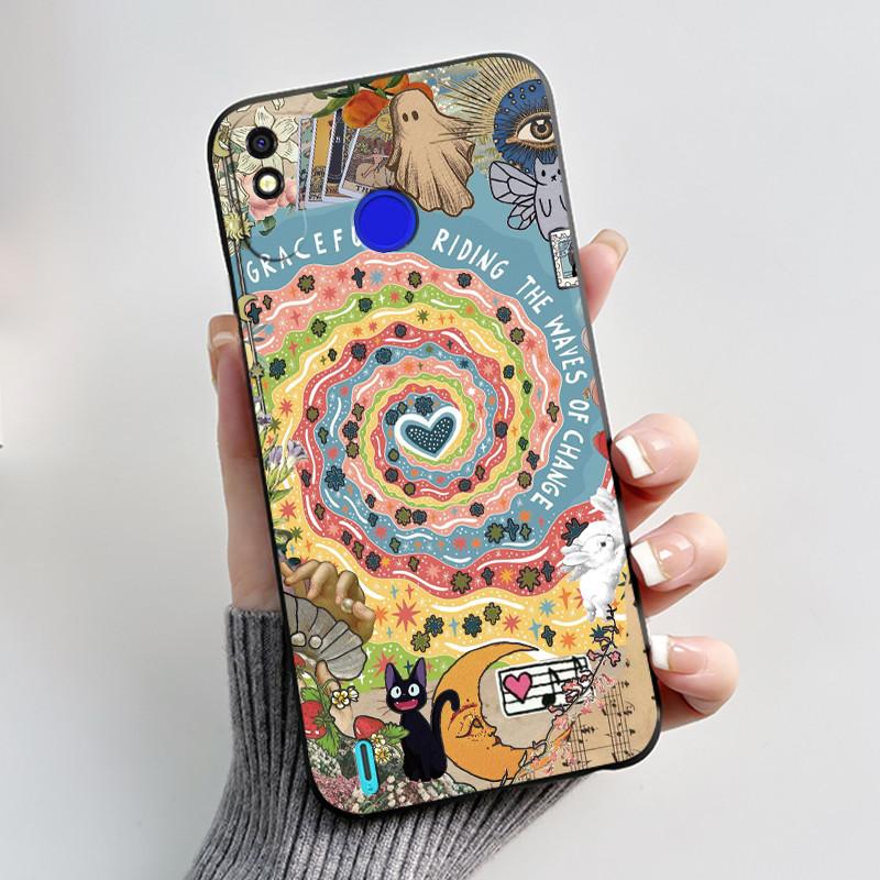 Cute Case For Tecno Spark 4 Lite/POP 3PLUS Coque Capa Printing Shell Protective Cover Soft Silicone Cartoon Phone Casing Fundas
