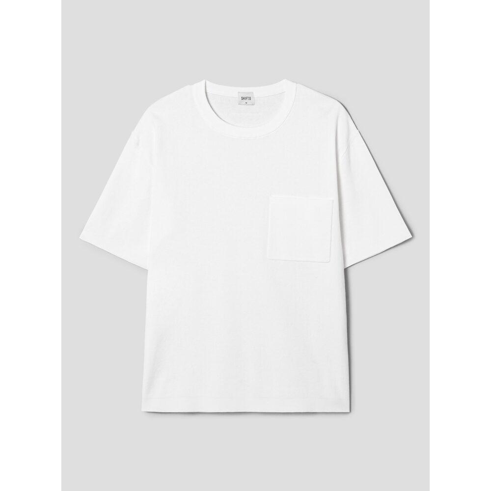 SHIFT.G Cotton Crewneck Sweater White
