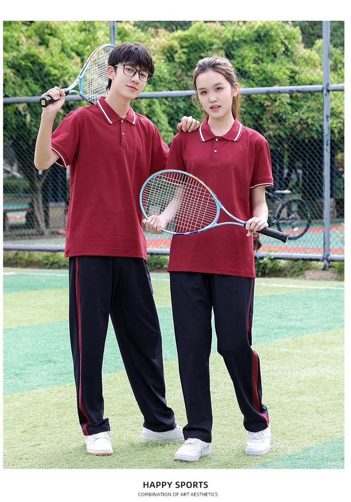 Middle School Academy-Style Three-Piece Sports Uniform