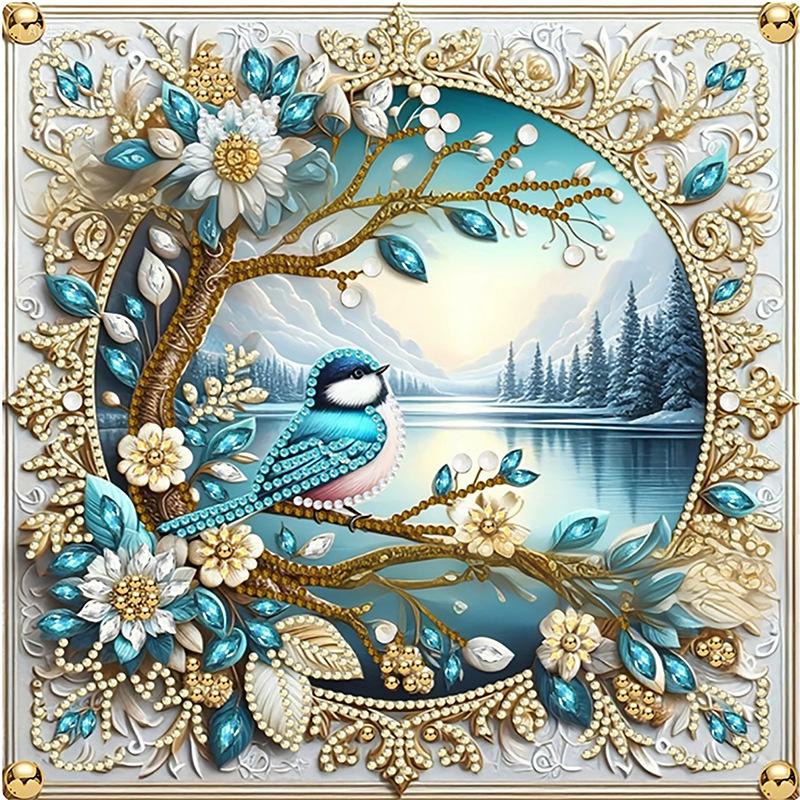 Diamond Painting, Special-Shaped Diamond Painting, Handmade Sticker Material Package 30 * 30 Diamond Sticker Diy Decorative Painting Cross-Border
