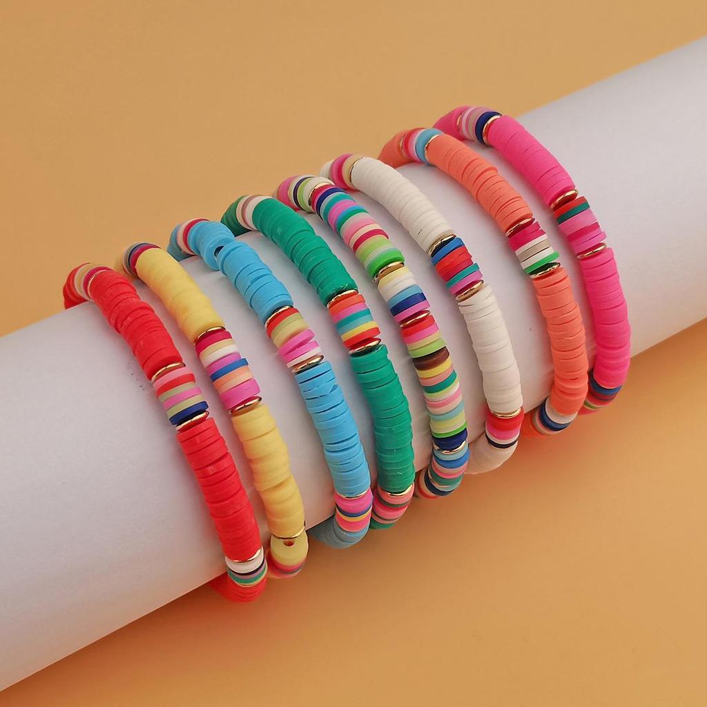 Taylor Swift Friendship Bracelet: Pink Letters Inspired by Lover, Fearless, Anti-Hero, 1989, and Reputation.