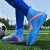 35-47 Hochwertige hochwertige Jugend-Fußballschuhe für Herren Broken Nails Herren-Schnürstiefel aus Gummi mit weichem Boden und großen Fußballschuhen