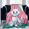 1pc. Cute Cartoon Marie Cat Blanket, Seasonal Universal, Home Decoration, Throw Blanket, Soft Flannel Throw Blanket, Versatile & Cozy for Be
