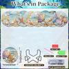 8 Bucăți/set de Suporturi de Pahar cu Model Oceanic Pictate cu Diamante, Suporturi de Pahar DIY cu Suport, Potrivite pentru Începători și Adulți, Cadouri Consumabile pentru Artă și Meșteșuguri