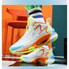 Men's Basketball Shoes Breathable Cushioning Non-Slip Wearable Runing Shoes Gym Training Athletic Basketball Sneakers for Women