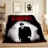 Scarface Legend Flannel Blanket Throw Blanket Soft Warm Sofa Bed Camping Home Decor Unique Christmas Gift C921157