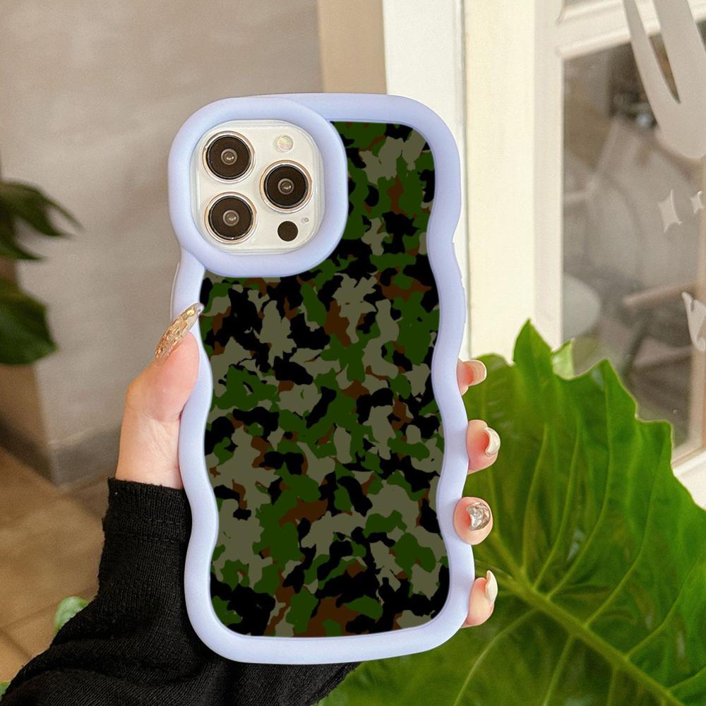 

Чехлы для телефонов LZ6 Camouflage Camo Design Wave из силикона для Samsung A15 S23 FE S24 Ultra A34 A54 A14 Motorola G32 OnePlus Soft Cover OnePlus Nord CE 3 Lite