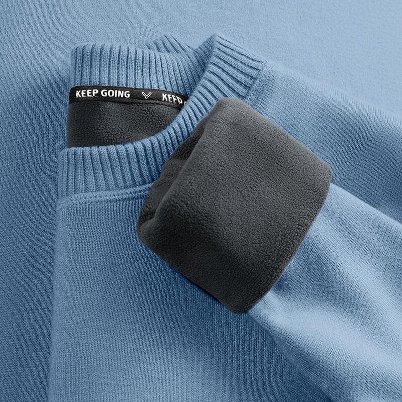 Jeanswest Z Unisex Plush Lined Round Neck Sweater