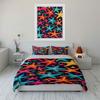 Colorful Starfish Pattern. Bedding Sets Duvet Cover Sets Duvet Covers Pillowcases(1 * Duvet Cover 2 * Pillowcases, Without Duvet Insert)
