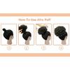 Afro Puff Drawstring Ponytail for Black Women Short Kinky Curly Afro Ponytail Synthetic Hair Puffs Afro Bun Ponytail