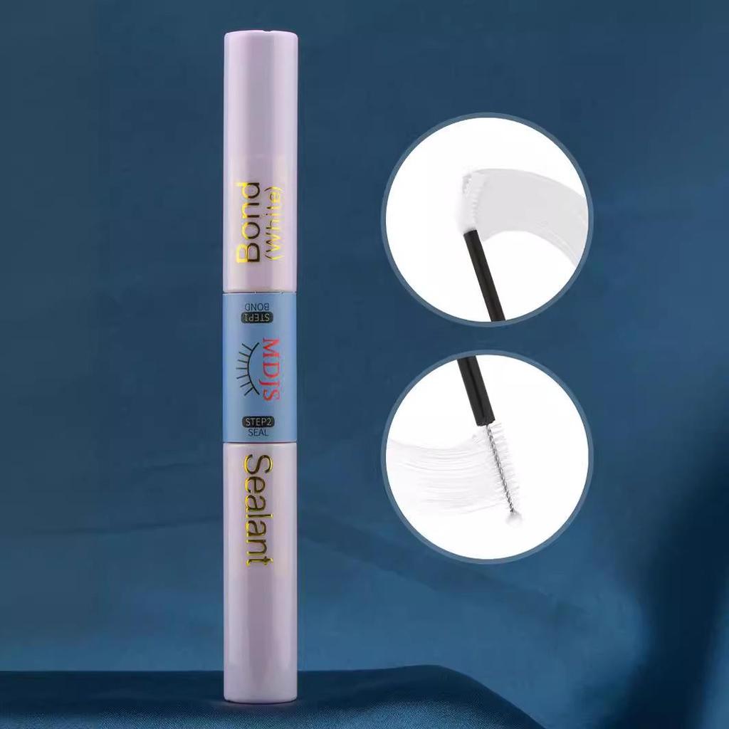 Dual-Ended Quick-Dry Non-Irritating Long-Lasting DIY Eyelash Glue for Self-Application
