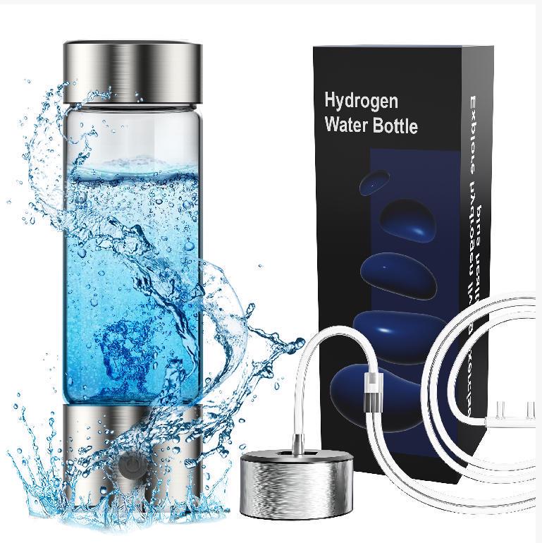 Hydrogen-Enriched Water Bottle & Hydrogen Cup Combo with Electrolytic Membrane