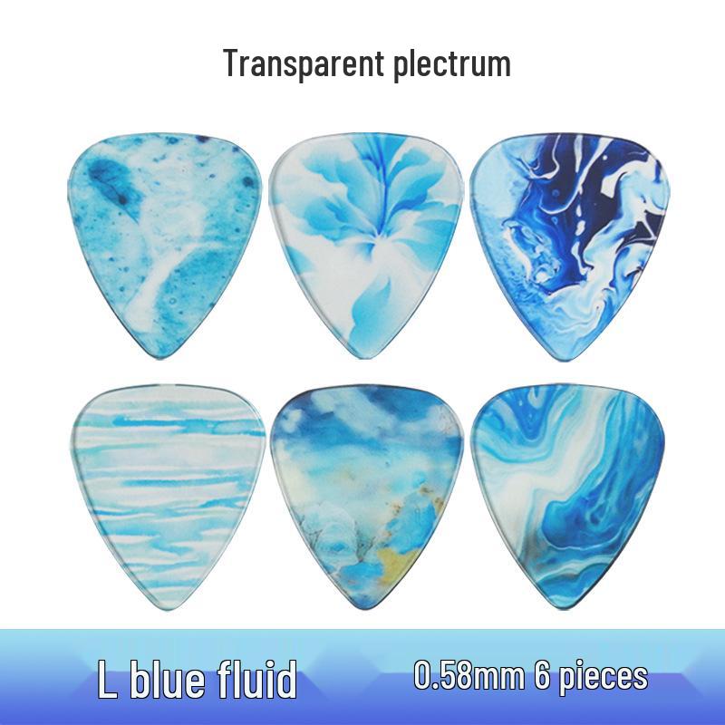 

Разноцветные прозрачные медиаторы для акустических и электрогитар