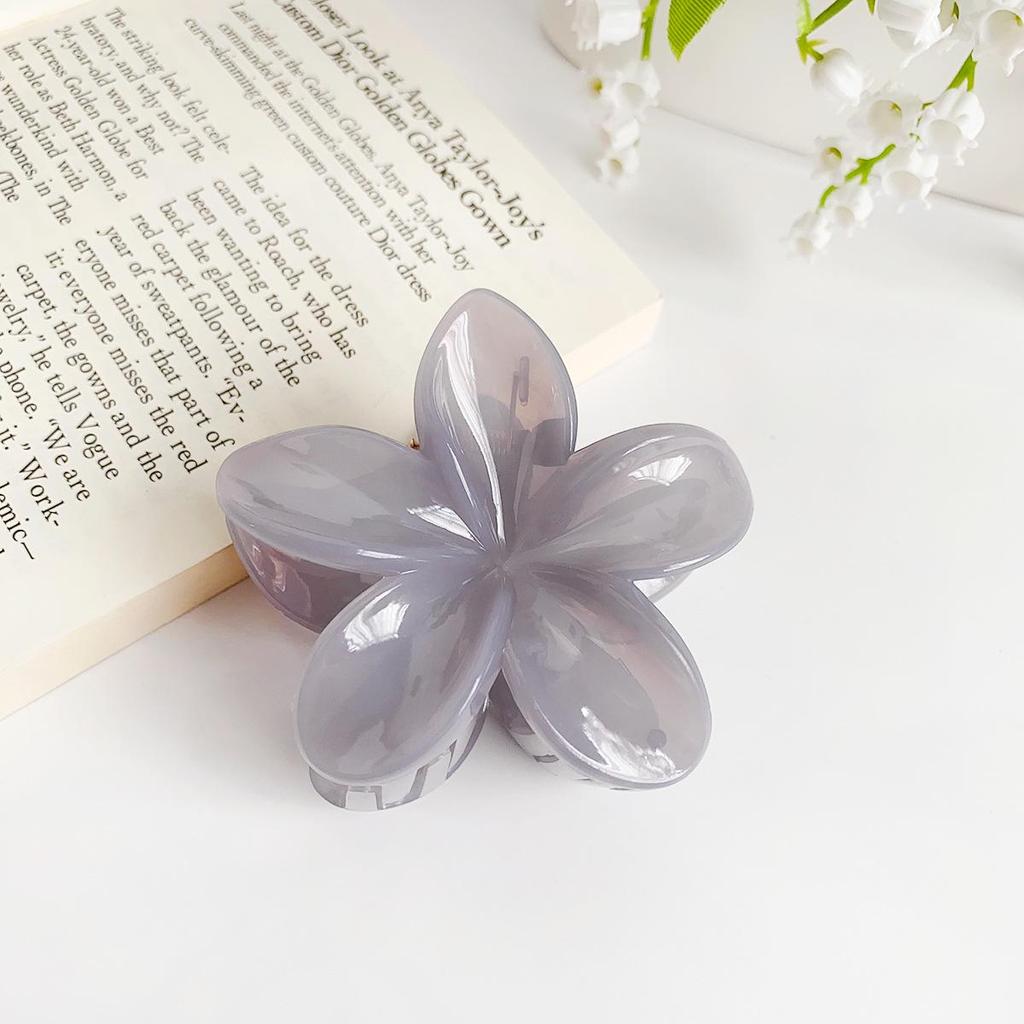 Bofeiya Plumeria Candy Color Hair Clip - Cute and Sweet Heart-Shaped Hair Accessory for Girls