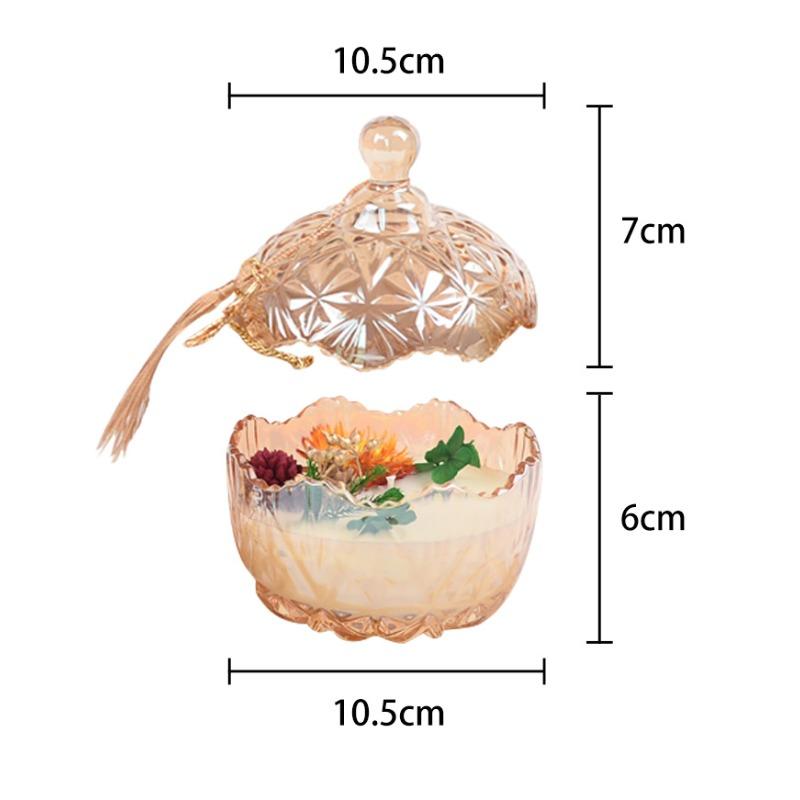 

Ароматерапевтическая свеча Сухоцвет DIY Ароматерапевтическая коробка Подарок Атмосфера Сувенир Ароматическая свеча