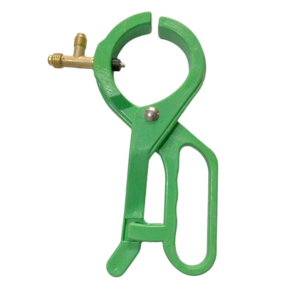 

Anti-slip R134A Refrigeration Bottle Opener Refrigerant R134a Bottle Opener зелений