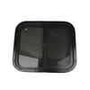 RV Push Pull Window Rounded Corner Waterproof Sealed UV Proof Smooth Polished For Camper Engineering Vehicle for