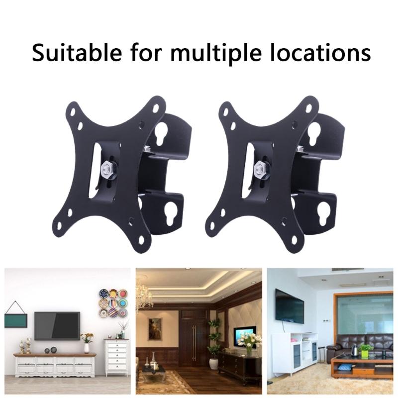 Einzelner Monitorständer für 10-26 Zoll Displays, höhenverstellbar, VESA-kompatibel, Metall-Schreibtischhalterung