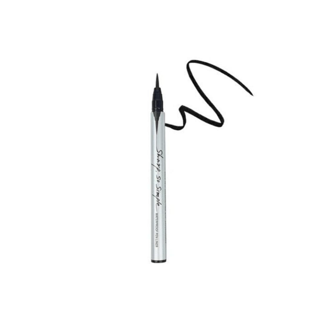 CLIO Sharp, So Simple Waterproof Pen Liner #01 Black 0.65 ml - czarny eyeliner w pisaku