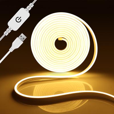 DC5V USB LED Neon Light Impermeabile Neon Strip Tape Touch Sensor Dimmerabile LED Luce Notturna Nastro Casa Camera da Letto Retroilluminazione Decor