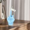 Middle Finger Scented Candle Creative Candle Fragrance Candle Middle Finger Shaped Model Scented Candle for Bedroom Living Room