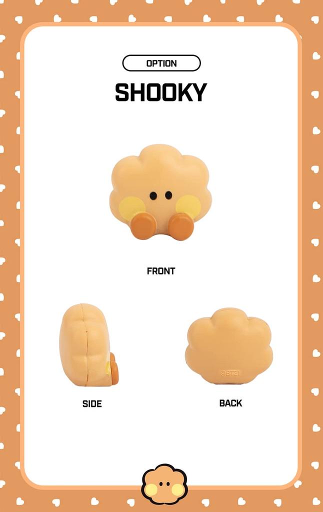 Solomon Shoji BT21 minini Figurka na monitor 2022 (SHOOKY)