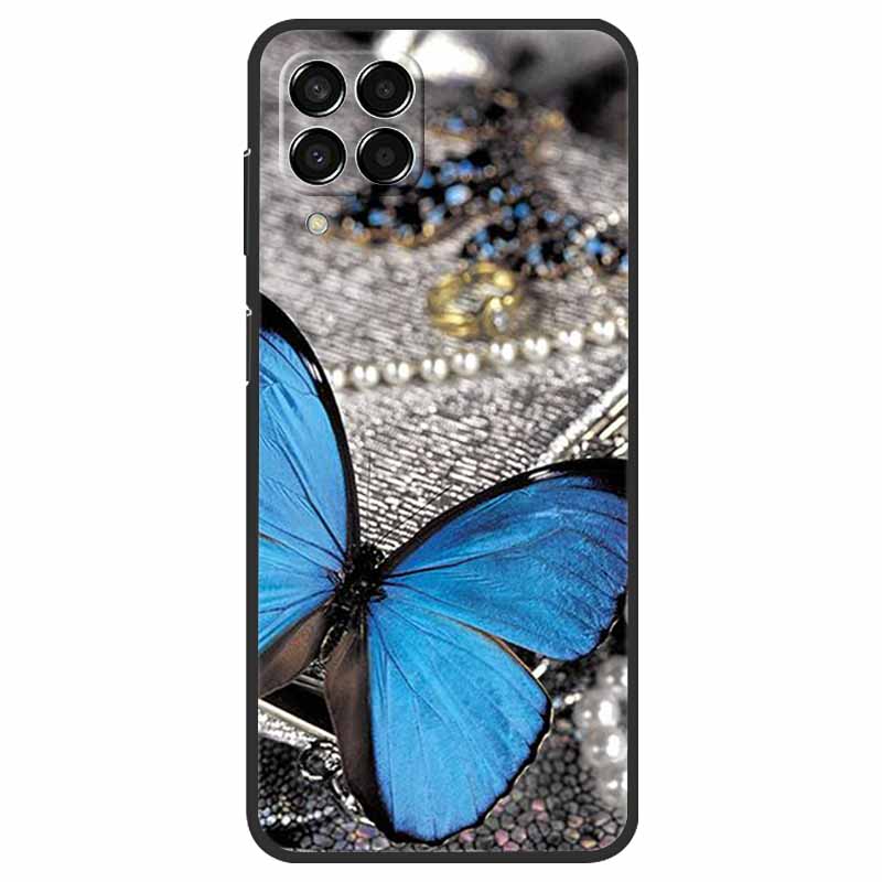 For Samsung Galaxy M33 / M53 Case Marble Soft Silicone Back Case for Samsung M53 2022 Fundas Case M 33 53 5G Phone Cover Coque