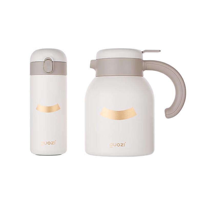 GUOZI Stainless Steel Thermos & Food Jar Set