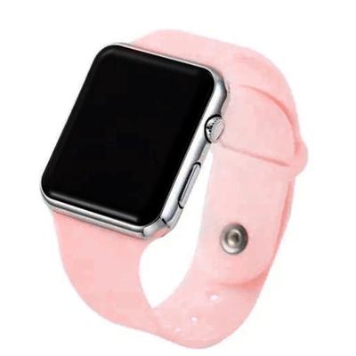 LED Square Children's Electronic Watch Student Watch