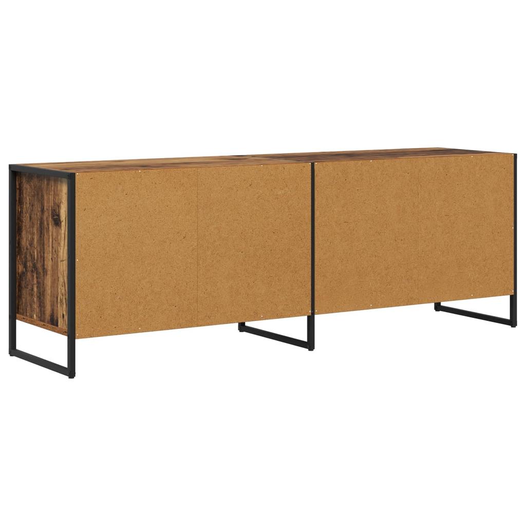 TV Cabinet 140 X 36 X 49.5 Cm Reclaimed Wood Engineered Wood