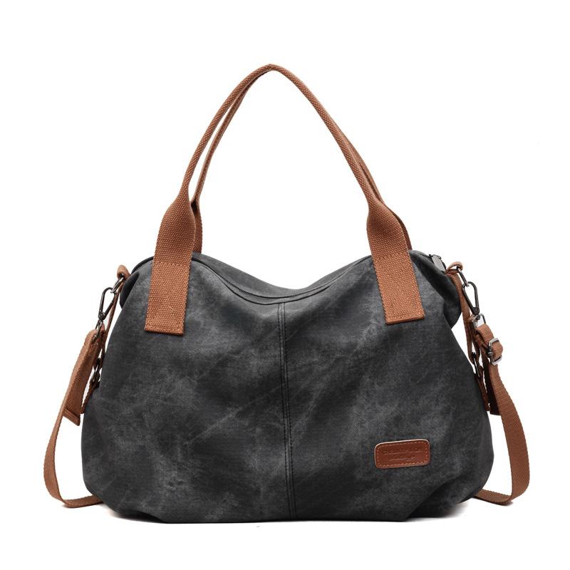 Large-capacity commuter tote bag, women's new high-end atmospheric shoulder bag, high-end versatile messenger bag