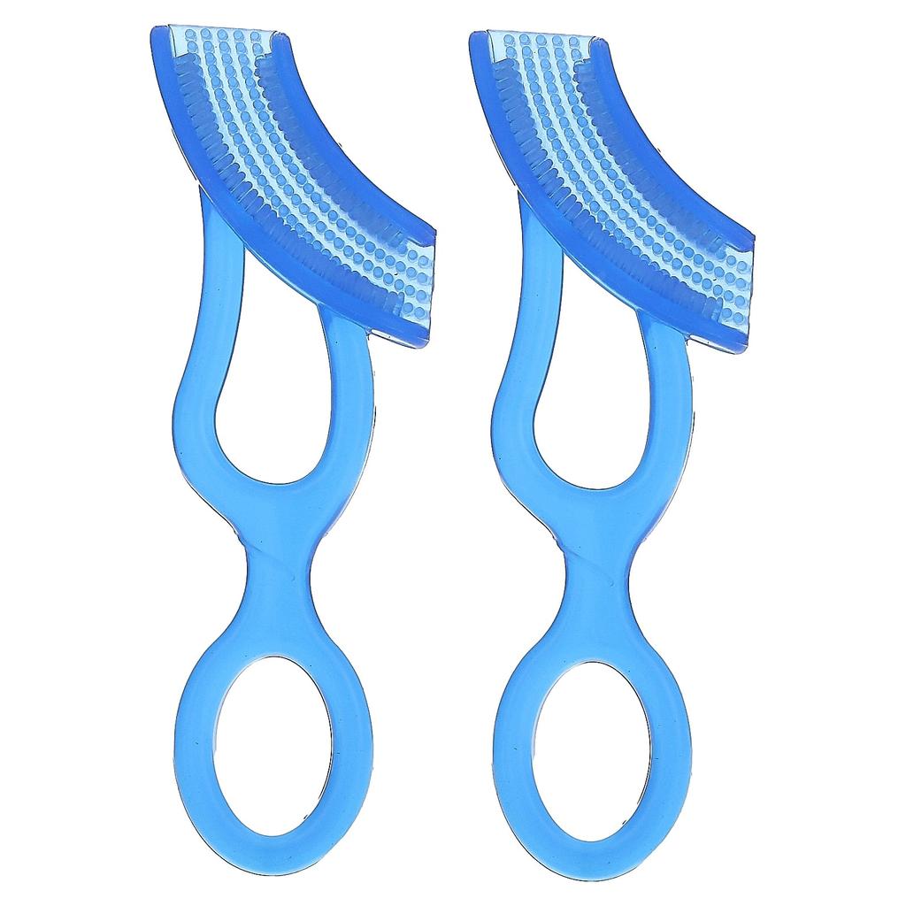 Brilliant, Baby's First Tidder Brush, 4+ Months, 2 Tidder Brushes