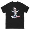 Great Dane Dog Snowboarding Fun Snowboarder T-Shirt