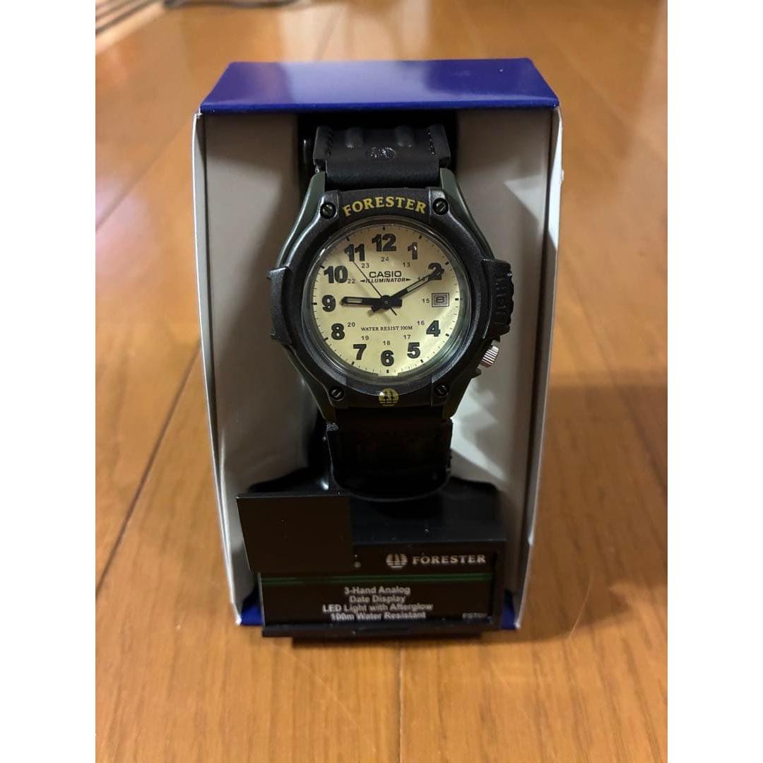 CASIO FORESTER 3 hand analog watch