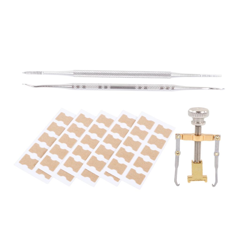 4pcs Ingrown Toenail Correction Kit Glue Free Pedicure Stainless Steel Waterproof Ingrown Toenail