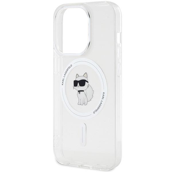 Karl Lagerfeld Klhmp14Lhfccnot Iphone 14 Pro 6.1 Przezroczysty/Transparent Hardcase Iml Choupette Magsafe