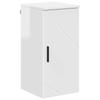 Bathroom Wall Mounted Cabinet High Gloss White 30 X 31.5 X 61 Cm