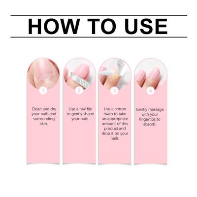 Ginger Nail Care Kit - Gentle Nourishing Hand & Foot Treatment Strengthening Nail Liquid for Healthy Cuticles & Shine
