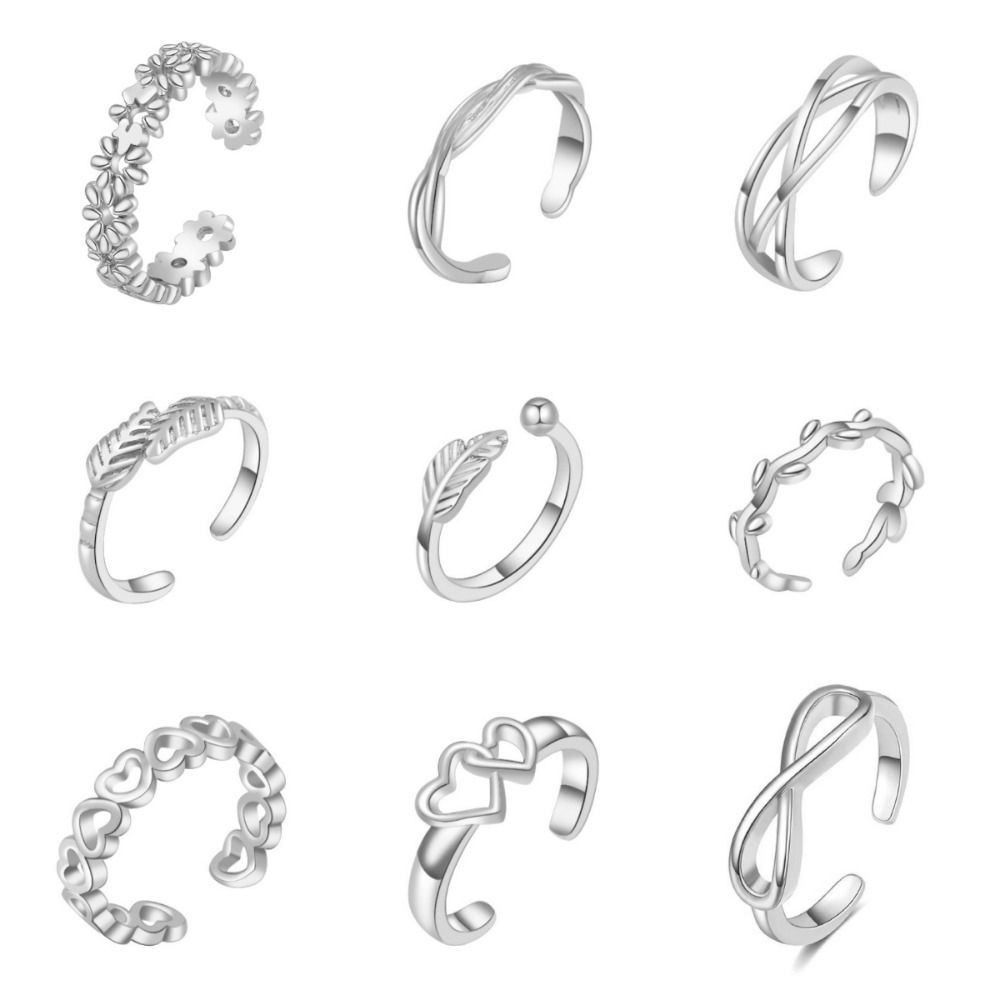 Leaf  Arrow Open Toe Rings Adjustable Toe Rings New Foot Jewelry  Women Jewelry