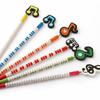 6 Pieces Musical Music Stationery School Office Supply Student Gift Prize Creative Kawaii Simple Cute Music 2B Pencil