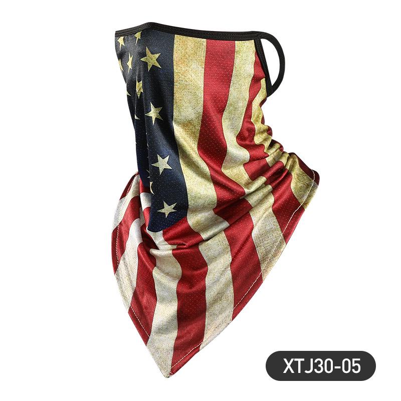 Ice Silk Magic Headscarf: Breathable, Quick-Drying Triangle Scarf for Cycling, Fishing, and Mountaineering (XTJ30)