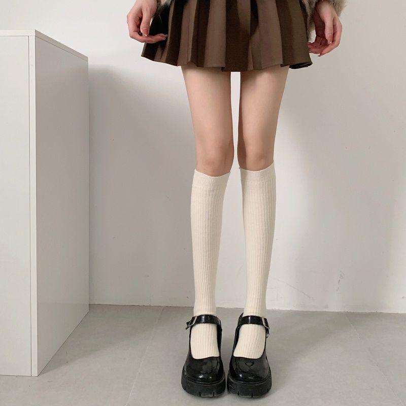 

Белые кружевные чулки до бедра с длинными сапогами - Чистый и сексуальный стиль для женщин, Вдохновленный японскими инфлюенсерами, Идеально подходит для весны/осени. One Size